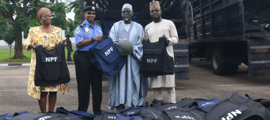 Police get 10,635 bulletproof vests, 6,708 helmets