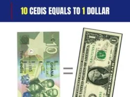GhanaNaija| August 20| Ghana Cedi hits ¢10 to a dollar; becomes worst in the country's Economic History